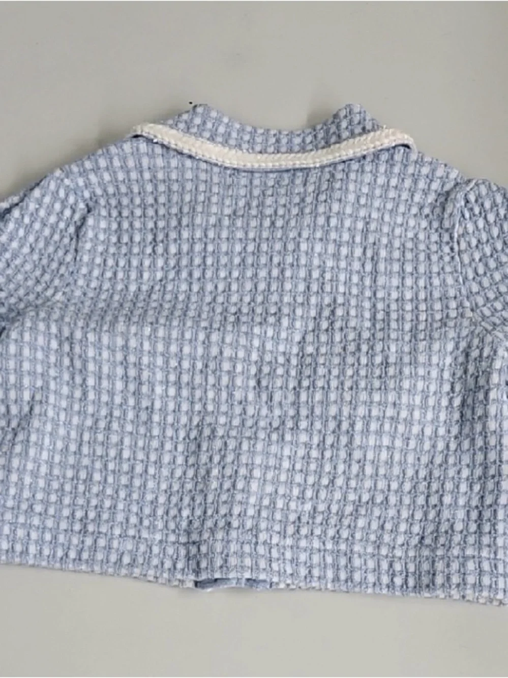 Self-Protrait Cropped Tweed Jacket - Picture 3 of 7